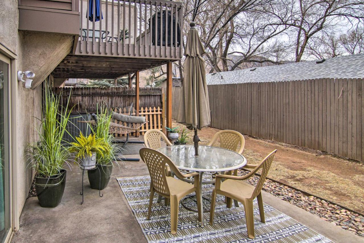 Manitou Springs Escape With Aandc And Private Deck! Lejlighed Eksteriør billede